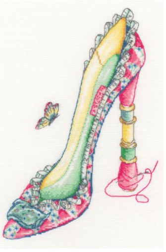Shoe Art - A Stitch In Time