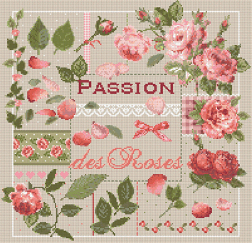 La Passion de Roses KIT - Aida