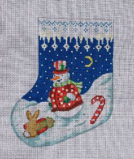 Snowman/Bunny Mini Sock