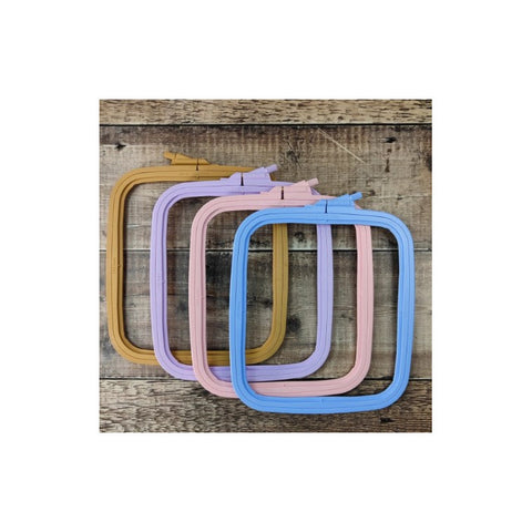 Nurge Rectangle Plastic Hoop - Pastel Blue