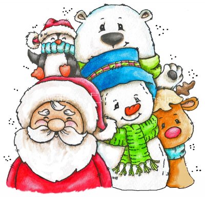Christmas Crew - Diane Carubia