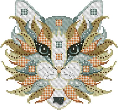 Colorful Cats - Scarecrow