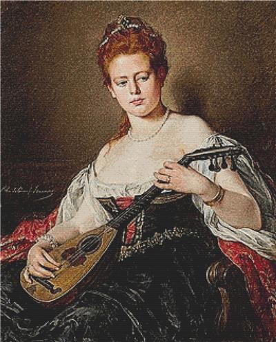 Woman with Mandolin
