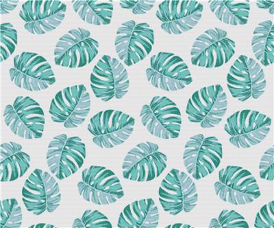Blue Monstera Leaves