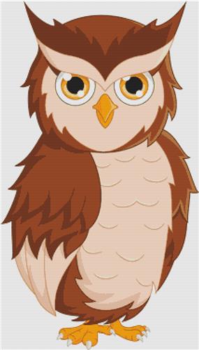 Cute Cartoon Owl