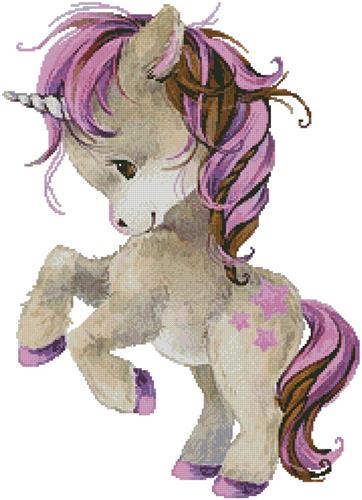 Cute Plum Unicorn