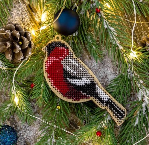 Bead Embroidery Kit/Wood - FLK-217