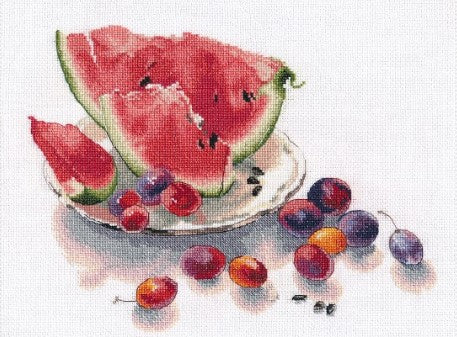 Still Life with Watermelon