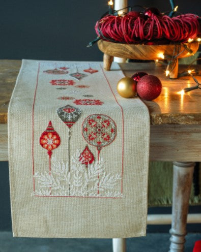 Christmas Stars Table Runner