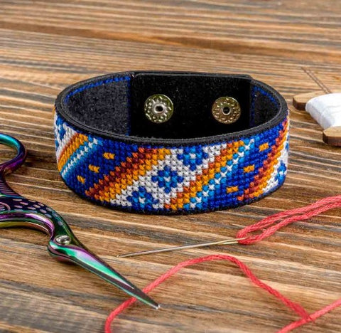 Cross Stitch Kit/Faux Leather - FLHL-039