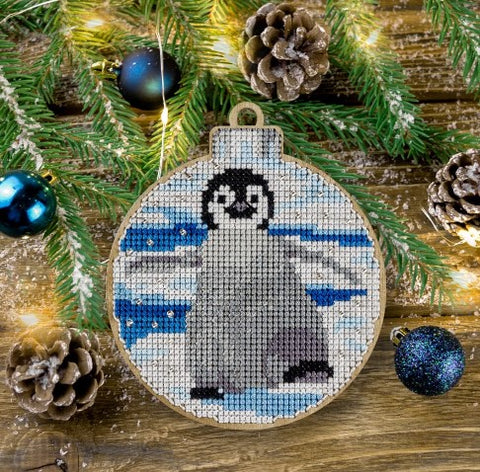 Cross Stitch Kit/Wood - FLW-013