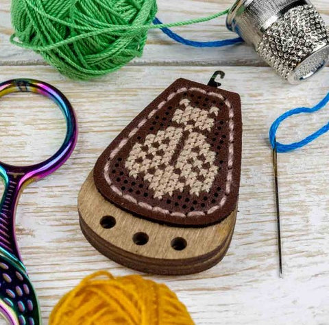 Needle Threader Kit/Wood - FLTL-045