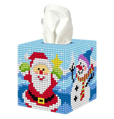 Tissue Box Cover - Winter Time