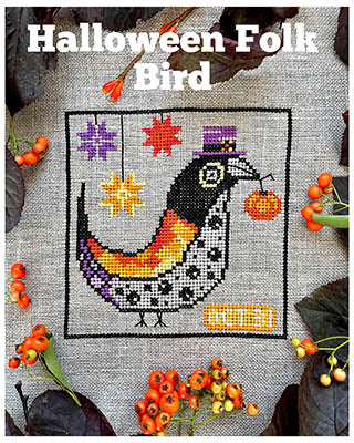 Halloween Folk Bird
