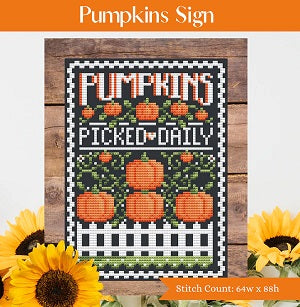 Pumpkins Sign