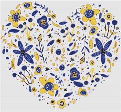 Folk Art Heart