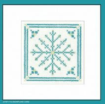 Filigree Snowflake Cards - Teal