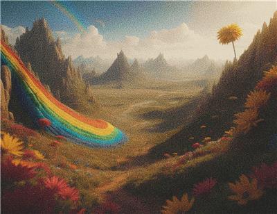 Rainbow Landscape