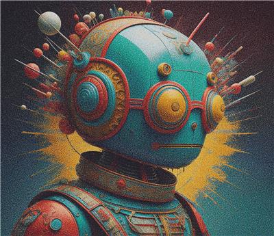 Blue Robot
