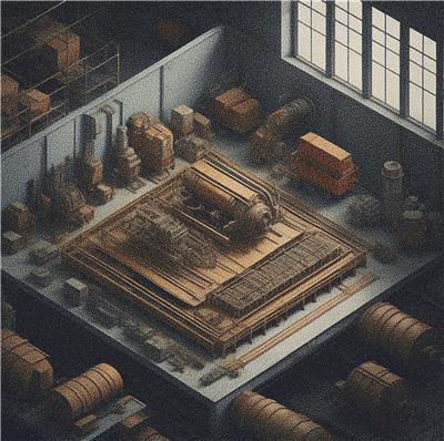 Industrial Factory Scene