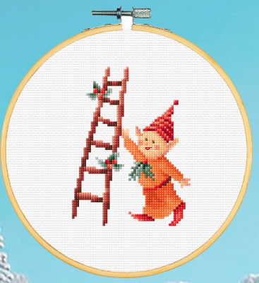 Christmas Elf 1 Ladder