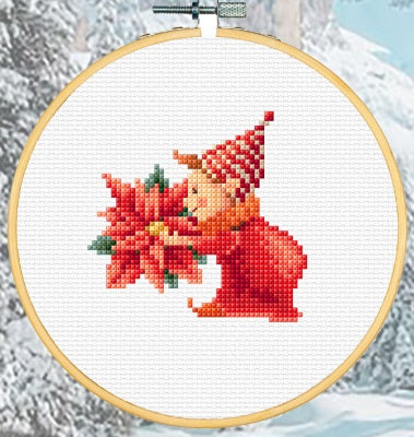 Christmas Elf 1 Poinsettia