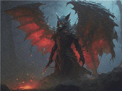Sinister Sorcerer Wolf