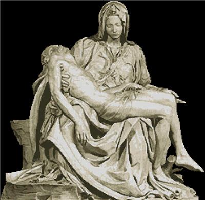Pieta Sepia