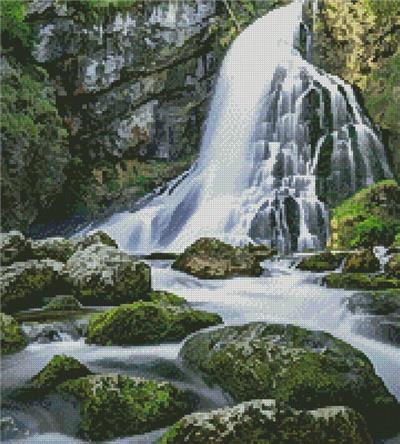 Gollinger Waterfall (Crop)