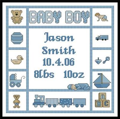 Baby Boy Sampler 1