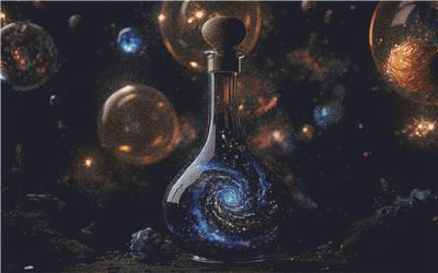 Galaxy in a Bottle