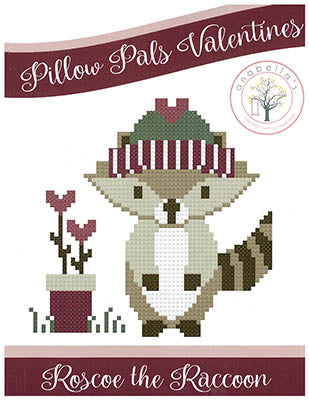 Roscoe the Raccoon - Pillow Pals Valentine's