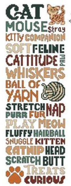 Cat Subway Art - Tall Version