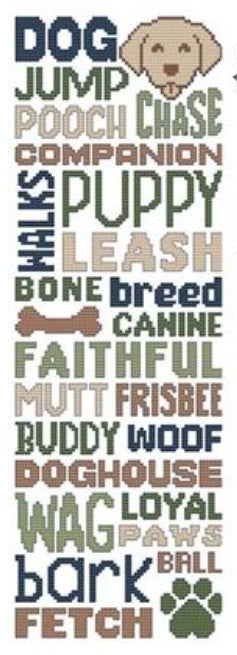 Dog Subway Art - Tall Version