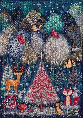 In the Winter Forest One Day