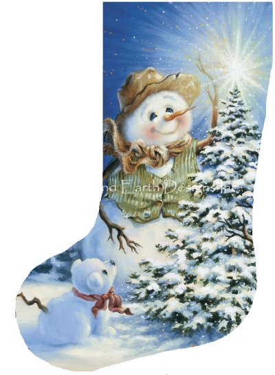 Stocking the Snow Family Flipped - Dona Gelsinger