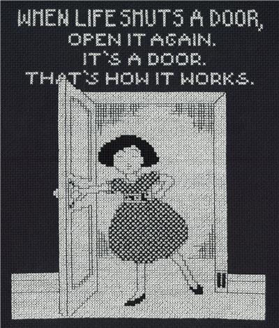 Shuts a Door