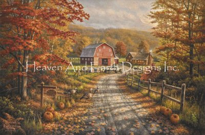 Late Afternoon on the Farm - Thomas Kinkade