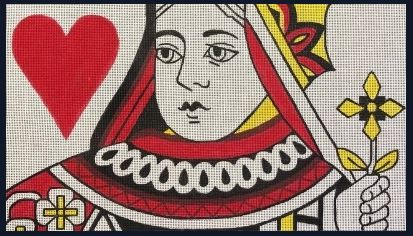 Queen of Hearts Rectangle