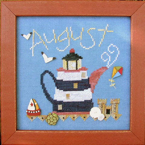 Buttons - Tea Pot August (JABC)