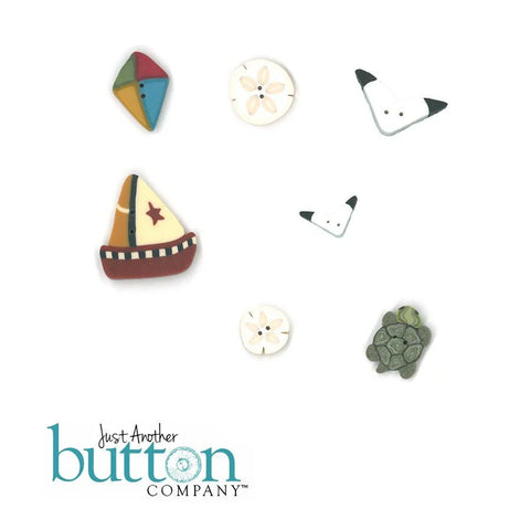 Buttons - Tea Pot August (JABC)