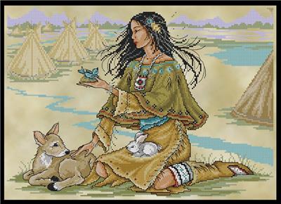 Native American Maiden