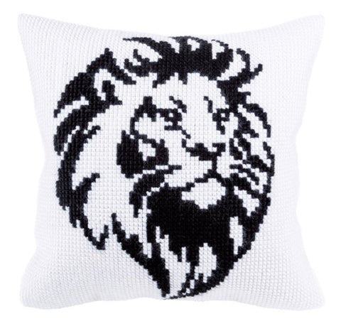 Lion Head Cushion