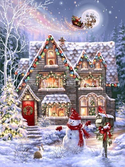 Christmas House - Dona Gelsinger