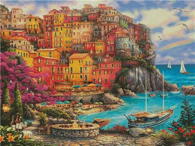 Beautiful Day at Cinque Terre, A 