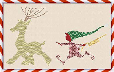 Elf and Reindeer 