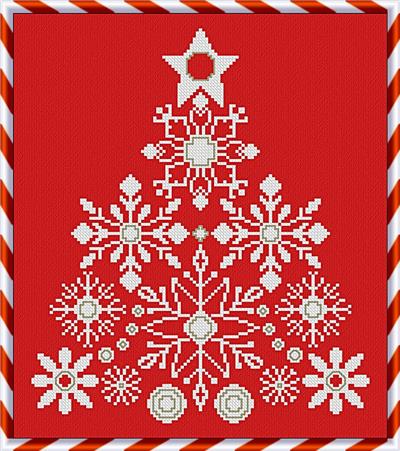 Snow Christmas Tree