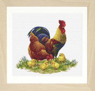 Rooster and Hen
