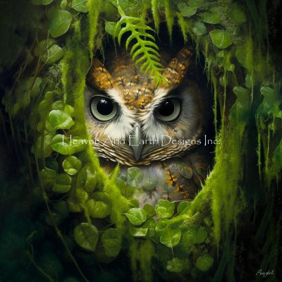 Golden Hour Owl - Dragon Muse