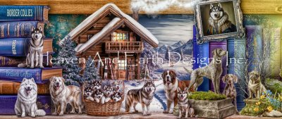 Library of Dogs, The/Quick Stitch - Aimee Stewart